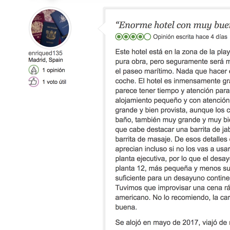 TripAdvisor, Los Hoteles Y Las Prácticas Cuestionables » Enrique Dans