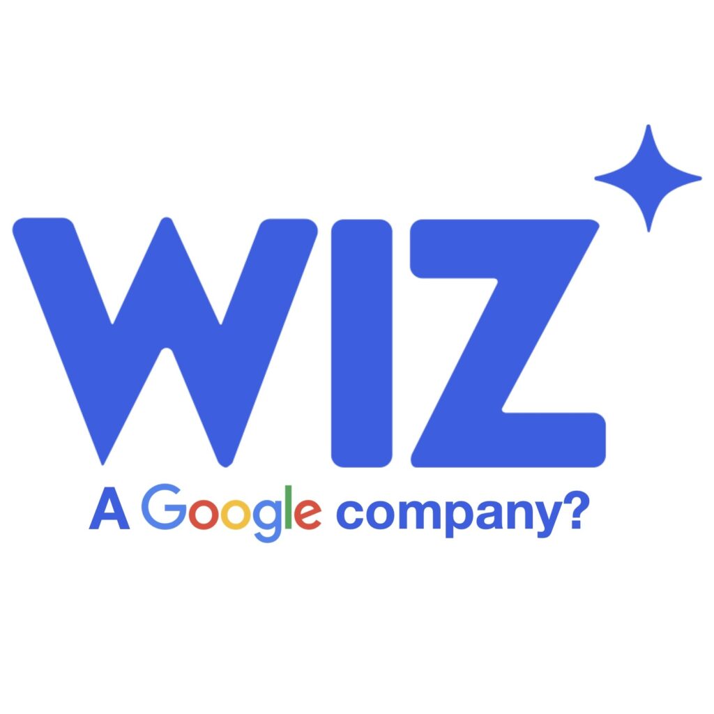 IMAGE: Wiz and Google logos 