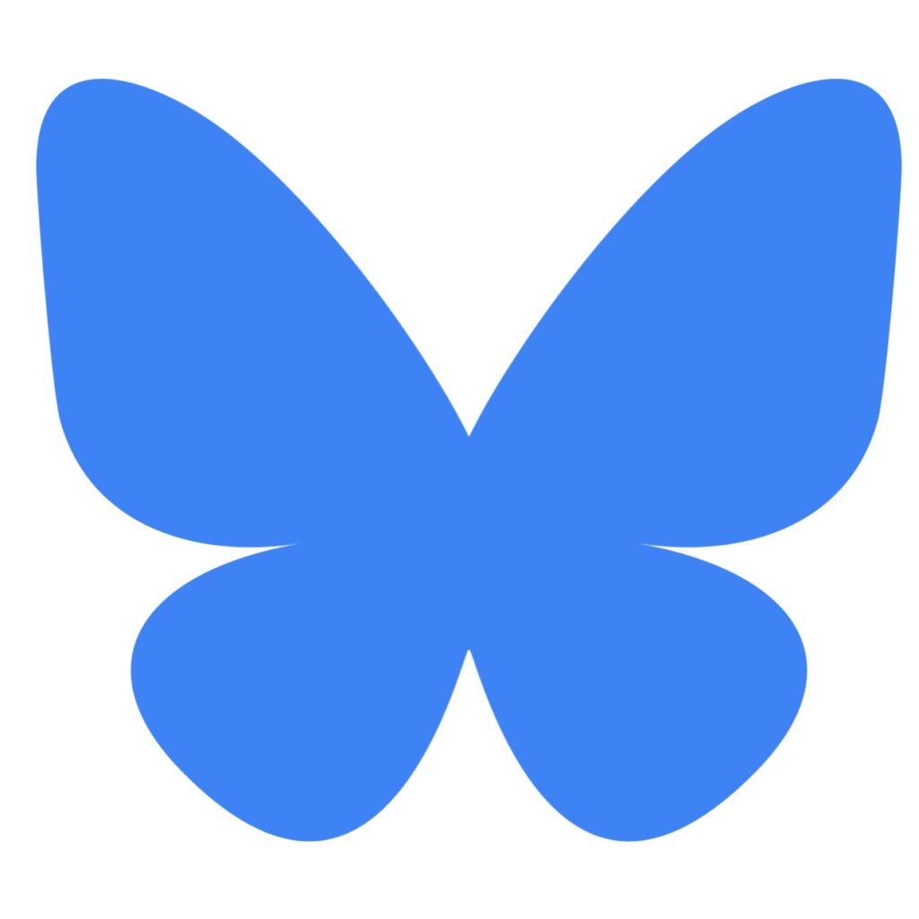 IMAGE: Bluesky logo