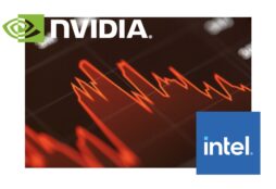 IMAGE: Nvidia and Intel logos