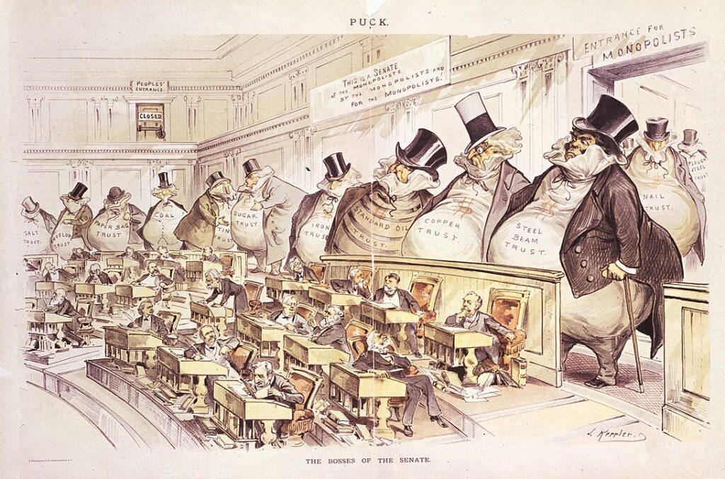 IMAGE: Robber barons (Joseph Keppler, 1889)